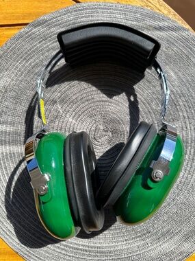 David Clark 10A/10AS Green Hearing Protectors Earmuffs Made USA